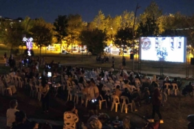 Büyükçekmece’de ’Yaz Sinema Günleri’ne vatandaştan yoğun ilgi