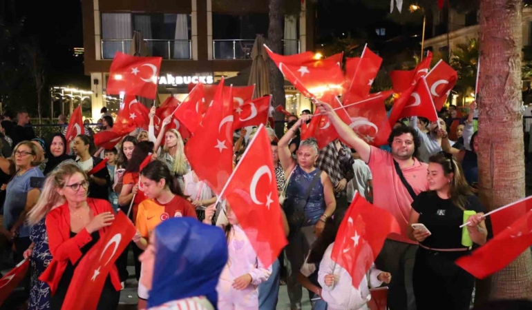 Büyükçekmece’de zafer bayramı kutlaması