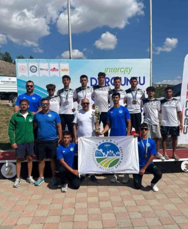 Büyükşehir kano takımı Türkiye Şampiyonu oldu
