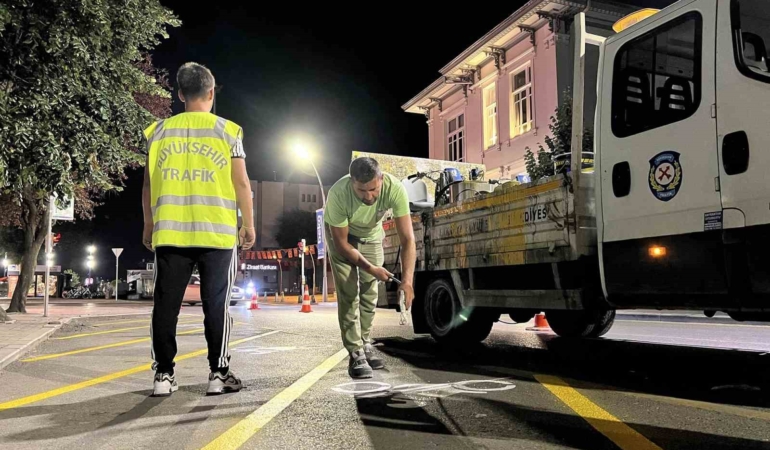 Büyükşehir’den motosikletlere özel park alanı
