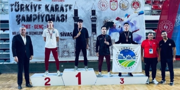 Büyükşehirli karateciler yine podyumda