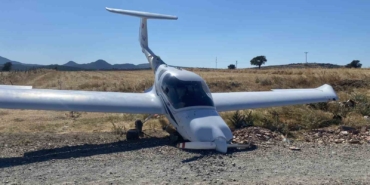 Çanakkale’de motor arızası nedeniyle sert iniş yapan uçağın pilotlarının isimleri belli oldu