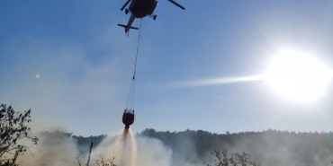 Çanakkale’de ziraat alanındaki yangın kontrol altına alındı