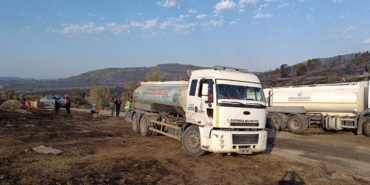 Çayırova’dan Kızılcahamam’a yangını söndürme desteği