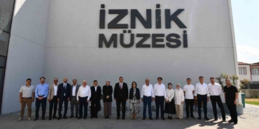 Çin’li heyet resmi ziyaret sebebiyle İznik’te