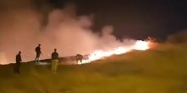 Çırçır Tepesi’ndeki yangın korkuttu