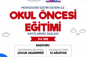 Çocuk akademisi kayıtları başladı