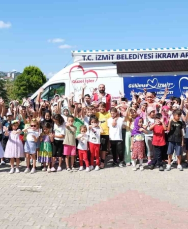 Çocuklar etkinliklerle eğleniyor