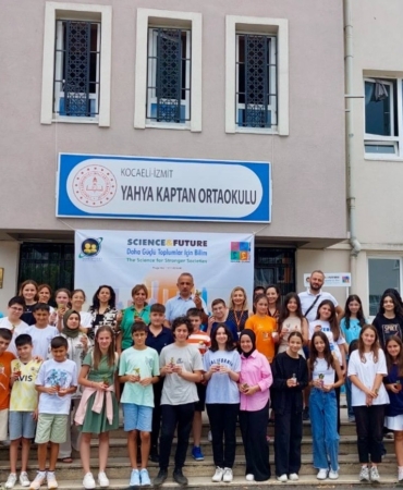 Çocuklara yeşil dönüşüm anlatıldı