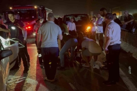 D-100’de feci kaza: 2’si çocuk 5 kişi yaralandı.