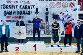 Darıcalı karateciler Sivas’tan madalyalarla döndü
