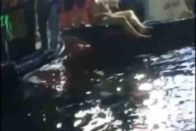 Denize giren alkollü adamı balıkçılar kurtardı