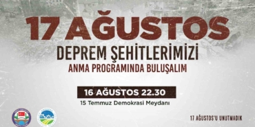 Depremin 25’inci yılı Demokrasi Meydanı’nda anılacak