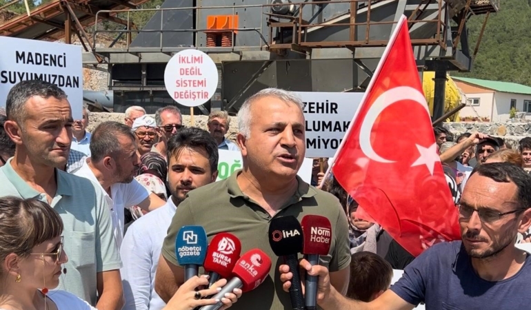 Dört köy birleşti, sularına sahip çıkmak için eylem yaptı