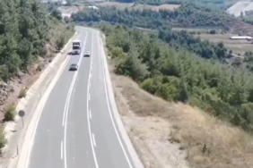 Drone denetimlerinde 27 sürücüye 40 bin 662 TL ceza