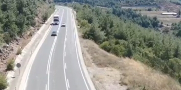 Drone denetimlerinde 27 sürücüye 40 bin 662 TL ceza