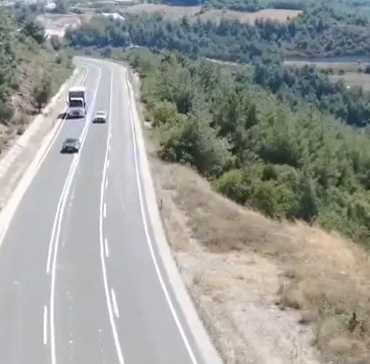 Drone denetimlerinde 27 sürücüye 40 bin 662 TL ceza