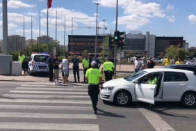 Ecel direksiyon başında yakaladı