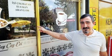 Eleman derdinden bıkan esnaf, çareyi bu ilanı yazmakla buldu