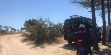 Enez’de ormanlık alanlara giriş yasağına sıkı denetim