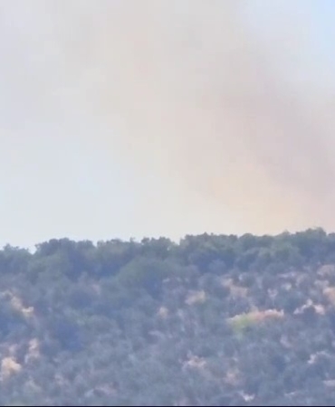 Erdek’te orman yangını, havadan ve karadan müdahale ediliyor