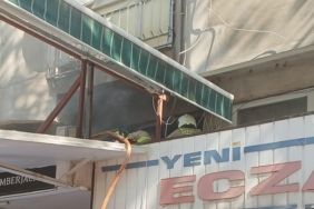 Erdek’te Takunyacılar Çarşısı’nda yangın