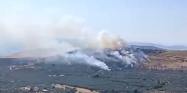 Erdek’teki orman yangınına 4 helikopter ve 3 uçak müdahale ediyor