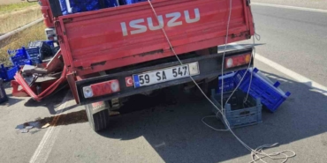 Ergene’de trafik kazası: 1 ölü