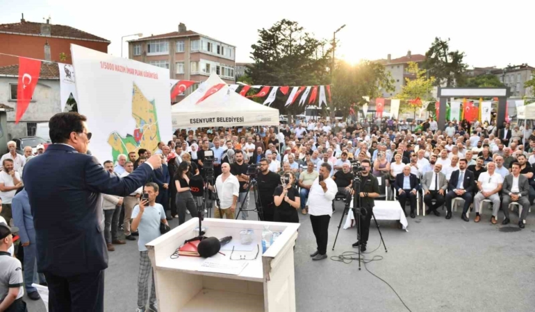 Esenyurt’ta imar planı mağduriyetinin çözüme kavuşturulması çalışmaları devam ediyor