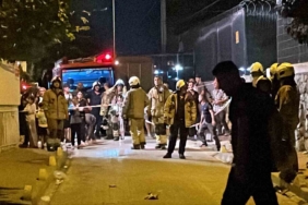 Fatih’te çöken daire cep telefonu kamerasıyla görüntülendi