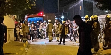 Fatih’te çöken daire cep telefonu kamerasıyla görüntülendi