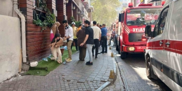 Fatih’te otel yangınında mahsur kalan 6 kişi kurtarıldı