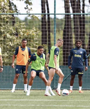 Fenerbahçe’de Lille maçının hazırlıkları tamamlandı