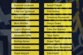 Fenerbahçe’nin Çaykur Rizespor maçı kamp kadrosu belli oldu