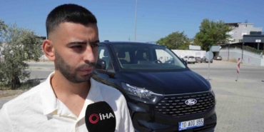 Ford bayinden aldığı sıfır kilometre VIP araç kazalı çıktı