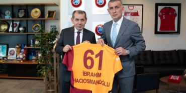 Galatasaray Başkanı Dursun Özbek, TFF Başkanı Hacıosmanoğlu’nu ziyaret etti