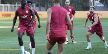 Galatasaray, Beşiktaş maçı hazırlıklarını sürdürdü