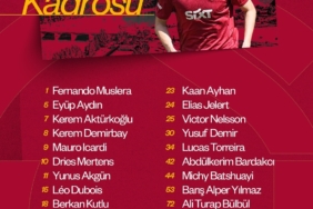 Galatasaray’ın Adana Demirspor maçı kamp kadrosu belli oldu