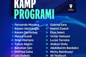 Galatasaray’ın Young Boys maçı kamp kadrosu belli oldu