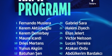 Galatasaray’ın Young Boys maçı kamp kadrosu belli oldu