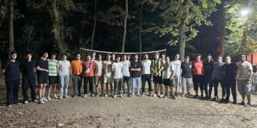 Gençler kampta buluştu