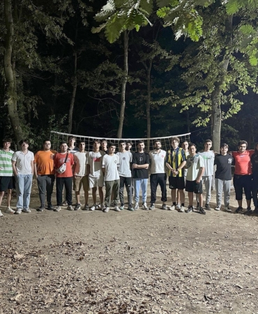 Gençler kampta buluştu