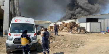 Geri dönüşüm tesisindeki yangın kontrol altına alındı