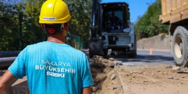 Geyve’nin 6 mahallesine 10 bin metrelik yeni içme suyu hattı