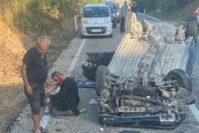 Gönen’de trafik kazası: 1 kişi yaralandı