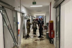 Hastanenin yeni doğan ünitesinde tavan çöktü