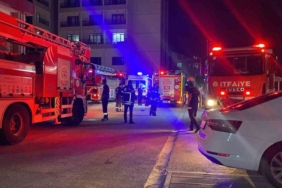 Huzurevinde yangın paniği