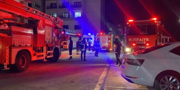 Huzurevinde yangın paniği