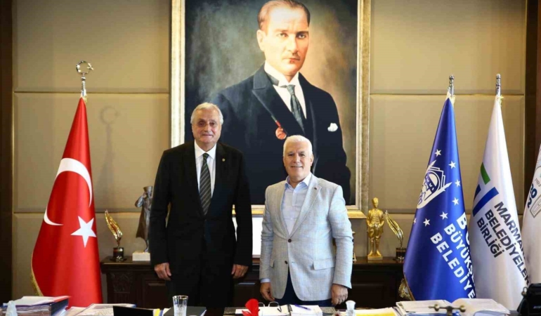 İki başkan bir araya geldi