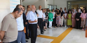 İl Sağlık Müdürü Öğütlü personelle vedalaştı